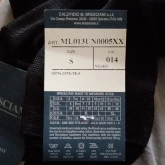 Bresciani Silk knee Highs - Picture 3 of 4